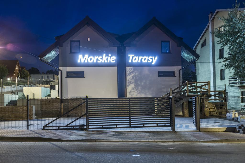 Domki Morskie Tarasy Jastrzębia Góra Dış mekan fotoğraf